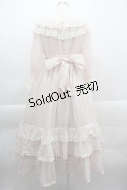 画像2: BABY,THE STARS SHINE BRIGHT / St.Cathedral Lilyロングワンピース  ピンク I-25-03-29-057-BA-OP-HD-ZI
