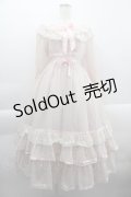 BABY,THE STARS SHINE BRIGHT / St.Cathedral Lilyロングワンピース  ピンク I-25-03-29-057-BA-OP-HD-ZI