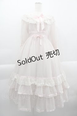 画像1: BABY,THE STARS SHINE BRIGHT / St.Cathedral Lilyロングワンピース  ピンク I-25-03-29-057-BA-OP-HD-ZI
