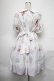画像2: axes femme kawaii / アイス柄半袖ワンピース  白 S-25-03-28-054-AX-OP-AS-ZS (2)