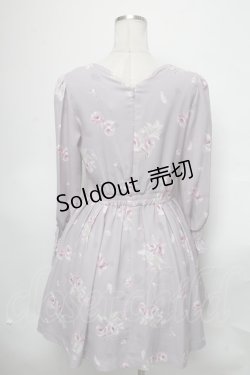 画像2: LODISPOTTO / 花柄ワンピース  グレー S-25-03-28-056-LO-OP-AS-ZS