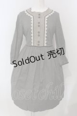Jane Marple / タックヨークワンピース M カーキグリーン O-25-04-28-072-JM-OP-OW-OS