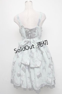 画像2: Angelic Pretty / Lady Cat Roomジャンパースカート  ミント S-25-05-05-043-AP-OP-HR-ZS