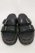 Dr.Martens （Getta Grip） / MYLESレザーサンダル UK4（約23cm） 黒 H-25-05-17-009-PU-SH-KB-ZH