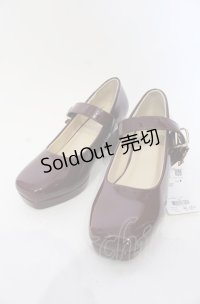 axes femme / アンティークバックルパンプス M アカ O-25-05-28-146-AX-SH-IG-ZT-K005