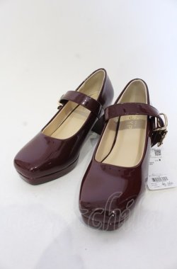 画像1: axes femme / アンティークバックルパンプス M アカ O-25-05-28-146-AX-SH-IG-OS