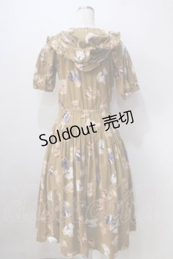 画像2: WONDERFUL WORLD / セーラーくまフード付きワンピース  キャメル Y-25-06-24-008-LO-OP-SZ-ZY