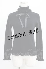 m petit by misako / サンリオキャラクターズコラボ クロミ ニットプルオーバー M ブラック H-25-07-09-059-LO-TO-NS-ZH