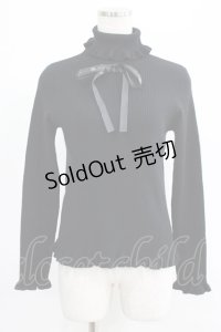 m petit by misako / サンリオキャラクターズコラボ クロミ ニットプルオーバー M ブラック H-25-07-09-059-LO-TO-NS-ZH