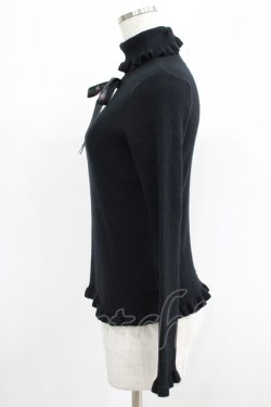 画像2: m petit by misako / サンリオキャラクターズコラボ クロミ ニットプルオーバー M ブラック H-25-07-09-059-LO-TO-NS-ZH