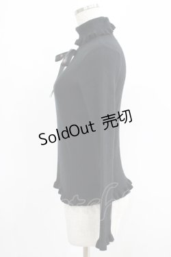 画像2: m petit by misako / サンリオキャラクターズコラボ クロミ ニットプルオーバー M ブラック H-25-07-09-059-LO-TO-NS-ZH