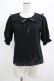 画像1: m petit by misako / NINA'sコラボ襟付きプルオーバー M ブラック H-25-07-12-047-LO-TO-NS-ZH (1)
