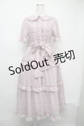 axes femme kawaii / ベリーフィールズワンピース  ピンク S-25-07-21-022-AX-OP-AS-ZS