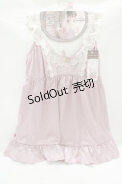 画像1: Fairy's Bouquet / CLK*サテンbabydoll M-60 ピンク H-25-08-06-040-PU-OP-NS-ZH