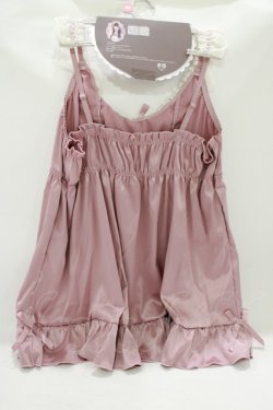 画像2: Fairy's Bouquet / CLK*サテンbabydoll M-60 ピンク H-25-08-06-040-PU-OP-NS-ZH