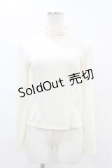 Innocent World / チュールレース後ろリボンプルオーバー Free アイボリー H-25-08-14-1035-IW-TO-NS-ZH