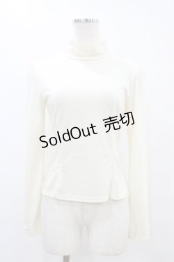 画像1: Innocent World / チュールレース後ろリボンプルオーバー Free アイボリー H-25-08-14-1035-IW-TO-NS-ZH