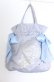 画像1: Maison de FLEUR / LittleTwinStars ダブルリボントート  ブルー O-25-08-20-030-LO-BG-OW-OS (1)