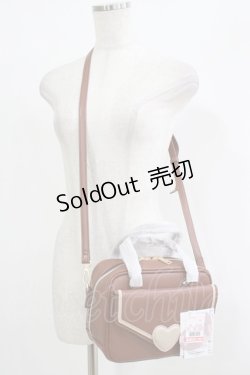 画像1: m petit by misako / TT*AMハートカブセ  ブラウン H-25-09-27-019-LO-BG-NS-ZH