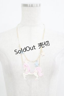 画像2: Angelic Pretty / Magicalポニーネックレス  サックス H-25-09-30-1057-AP-AC-NS-ZH