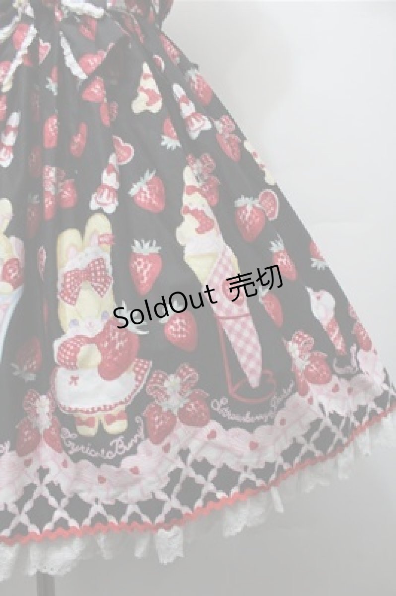 画像5: Angelic Pretty / Lyrical Bunny Parlorジャンパースカート  黒 S-25-10-08-048-AP-OP-AS-ZT489 (5)
