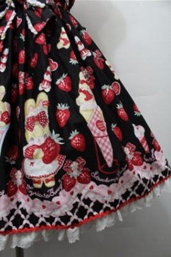 画像5: Angelic Pretty / Lyrical Bunny Parlorジャンパースカート  黒 S-25-10-08-048-AP-OP-AS-ZS