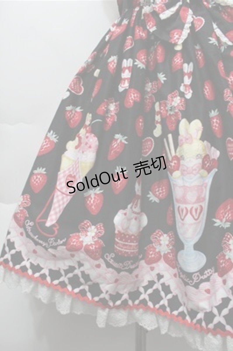 画像4: Angelic Pretty / Lyrical Bunny Parlorジャンパースカート  黒 S-25-10-08-048-AP-OP-AS-ZT489 (4)