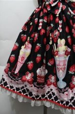 画像4: Angelic Pretty / Lyrical Bunny Parlorジャンパースカート  黒 S-25-10-08-048-AP-OP-AS-ZT489 (4)