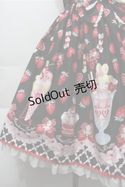 画像4: Angelic Pretty / Lyrical Bunny Parlorジャンパースカート  黒 S-25-10-08-048-AP-OP-AS-ZT489