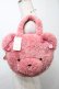 画像1: Maison de FLEUR / ピンくまニアトートバッグ  ピンク S-25-10-11-040-LO-BG-AS-ZS (1)