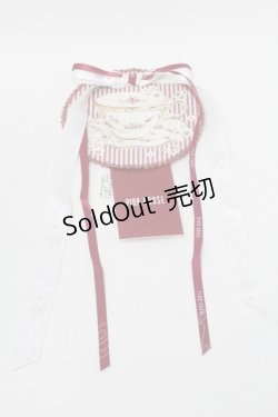 画像1: PINK HOUSE / ティーカップモチーフワッペン  赤 S-25-10-11-013-LO-ZA-AS-ZS