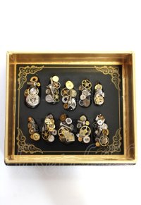 Magnifique / ネイルチップ M 黒 Y-25-10-16-014-GO-ZA-SZ-ZY