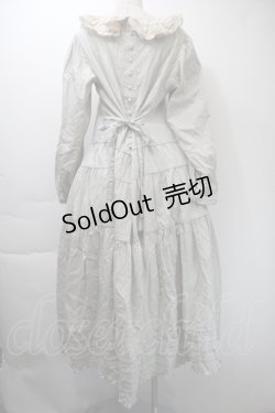 画像2: PINK HOUSE / 刺繍ストライプワンピース  サックス S-25-11-03-035-LO-OP-SZ-ZS