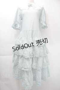 PINK HOUSE / ドットワンピース  サックス S-25-11-03-036-LO-OP-AS-ZS