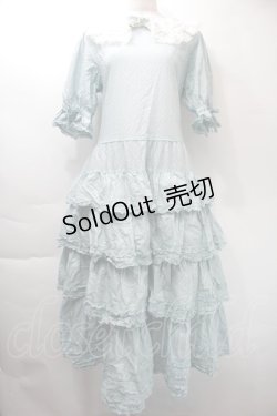 画像1: PINK HOUSE / ドットワンピース  サックス S-25-11-03-036-LO-OP-AS-ZS