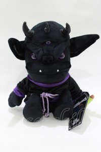 KILL STAR / Sorcererぬいぐるみ  ブラック H-25-11-04-036-SL-ZA-KB-ZH