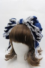 Hoshibako Works / 東方Project x HoshibakoWorks チルノ リボンカチューシャ  ネイビー I-25-11-15-123-LO-AC-SA-ZI