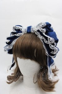 Hoshibako Works / 東方Project x HoshibakoWorks チルノ リボンカチューシャ  ネイビー I-25-11-15-123-LO-AC-SA-ZI