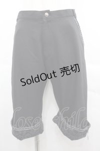 ALICE and the PIRATES / Nostalgic time travelパンツ  黒 I-25-11-15-093-PA-PA-SA-ZI