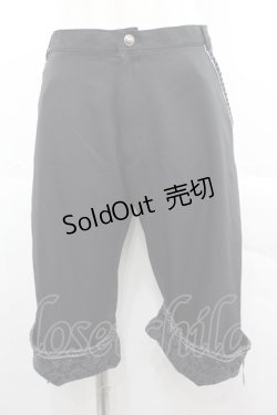 画像1: ALICE and the PIRATES / Nostalgic time travelパンツ  黒 I-25-11-15-093-PA-PA-SA-ZI