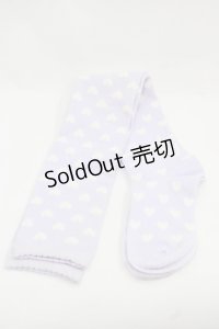 Angelic Pretty / ハート総柄オーバーニー  ラベンダー I-25-11-15-113-AP-ZA-SA-ZI