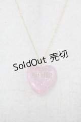 PINK HOUSE / ハートラメモチーフネックレス  ピンク I-25-11-15-097-LO-AC-SA-ZI