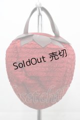 PINK HOUSE / いちごフリルバッグ  赤 I-25-11-15-098-LO-BG-SA-ZI