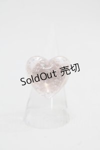 PINK HOUSE / ハートラメモチーフリング  ピンク I-25-11-15-105-LO-AC-SA-ZI