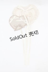 PINK HOUSE / ダブルハートワッペンセット  生成り I-25-11-15-108-LO-ZA-SA-ZI