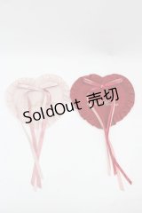 PINK HOUSE / ハートワッペンセット  赤Ｘピンク I-25-11-15-110-LO-ZA-SA-ZI