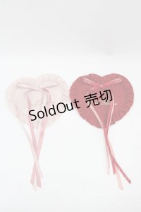 PINK HOUSE / ハートワッペンセット  赤Ｘピンク I-25-11-15-110-LO-ZA-SA-ZI