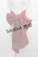 PINK HOUSE / 配色使いローンサッシュベルト  赤 I-25-11-15-100-LO-ZA-SA-ZI