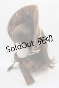 Angelic Pretty / Chess Chocolateボンネット  ブラウン I-25-11-15-124-AP-AC-SA-ZI