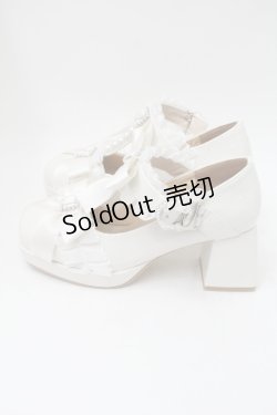 画像2: Lovely Tency / MA フリルリボンPLP パンプス M オフ S-25-11-18-004-LO-SH-HR-ZS